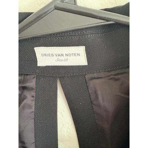 Dries Van Noten Donati Long Sleeve Wool Dress - Picture 7 of 9